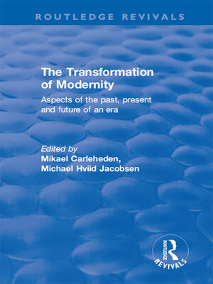 cover image of The Transformation of Modernity